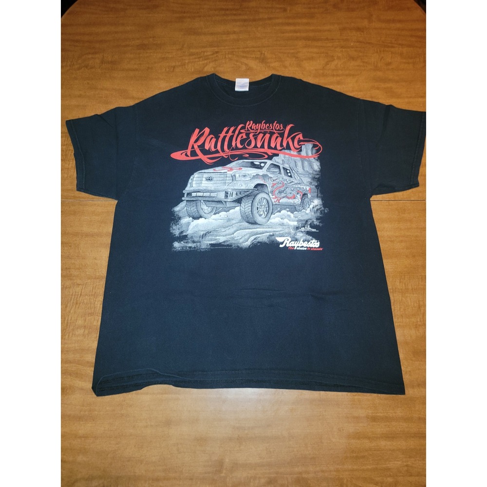 Vintage Raybesto Rattlesnake Corey Miller Brake T-Shirt  XL A21